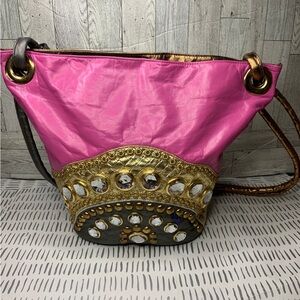 Vintage Tiffany Rose Gem Bucket Bag